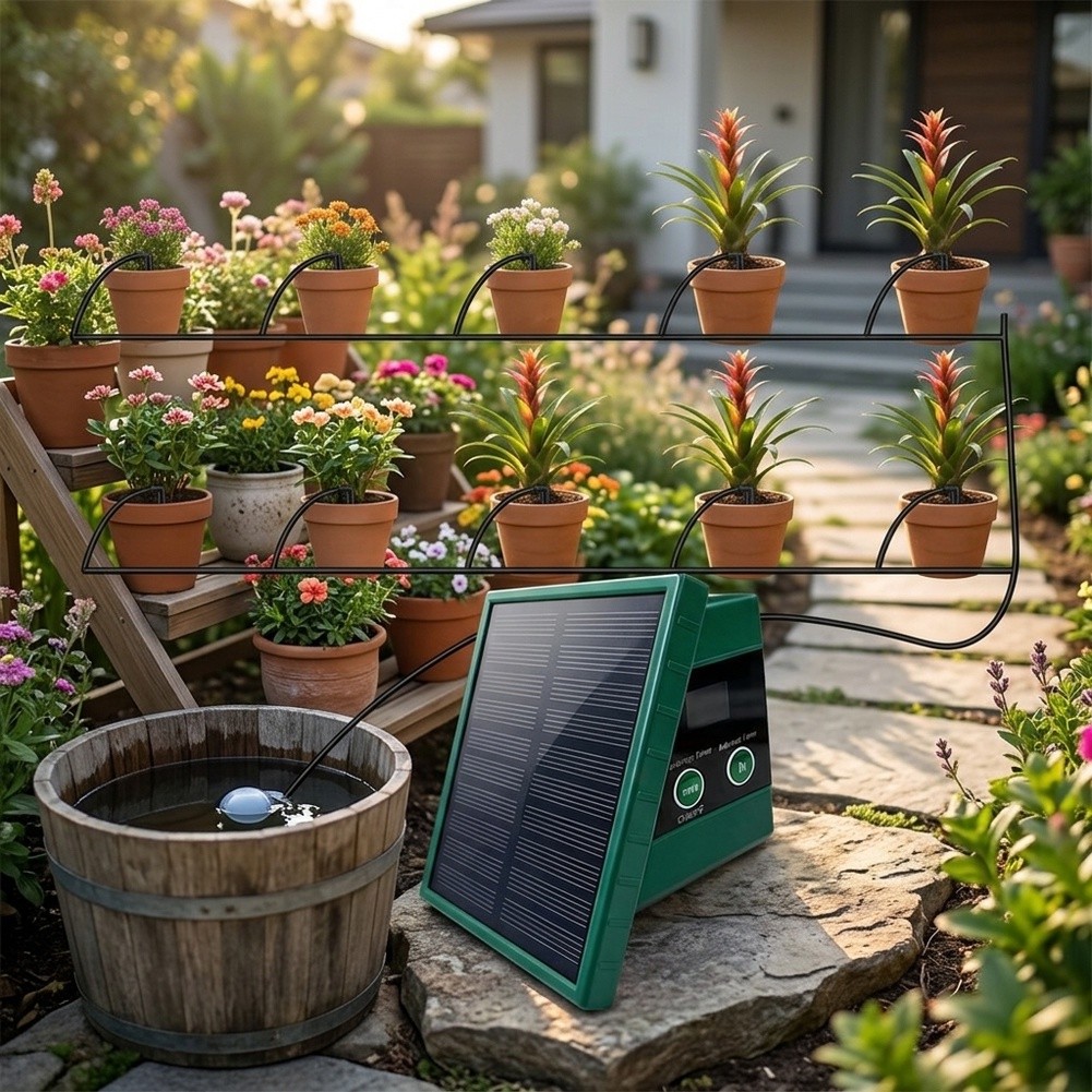 Reliable Solar Drip Irrigation - Solar Drip Irrigation Kit Garden recension och pris