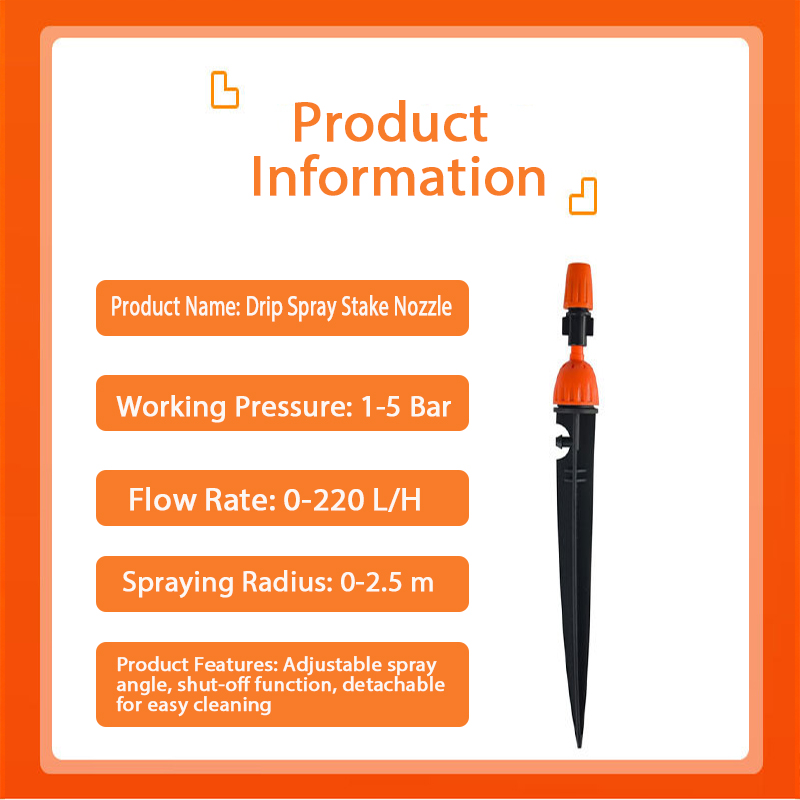360° Adjustable 2-in-1 Drip Sp - Drip Emitters Adjustable 360 Micro recension och pris