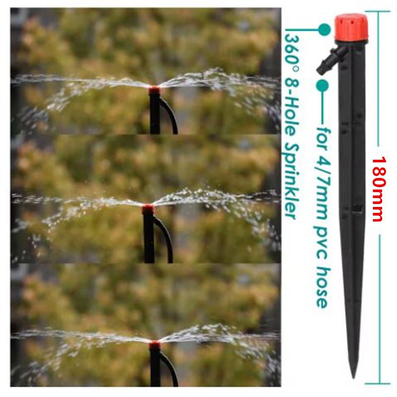 30-100pcs Adjustable 360° Drip - Drip Emitters Adjustable 360 Micro recension och pris