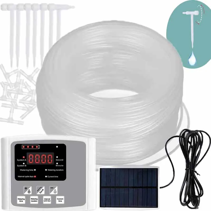Garden Adjustable Valve Drip I - Solar Drip Irrigation Kit Garden recension och pris